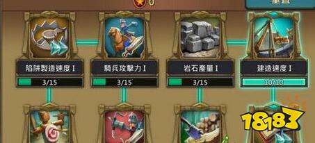 王国纪元统御天赋怎么配会比较早超出保护量