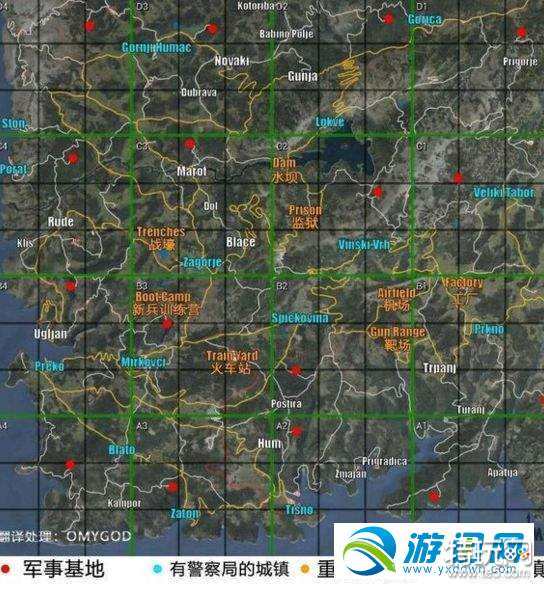 人渣scum地图有哪些资源点?人渣scum全地图资源点