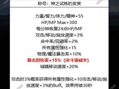 DNF2018国庆称号怎么样 国庆称号属性介绍