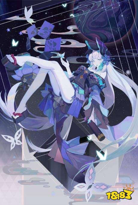 阴阳师百闻牌青行灯精美壁纸
