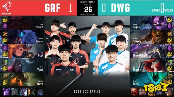 grf剑皇归来状态极佳 2比0完胜dwg