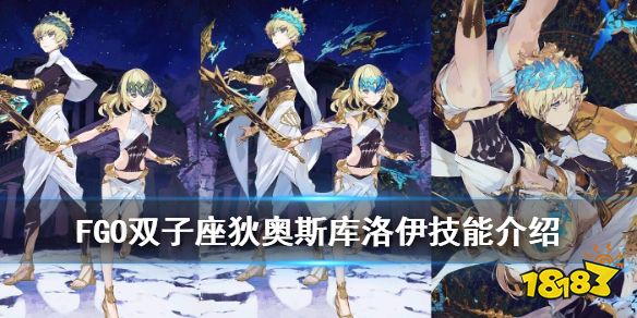 《fgo》狄奥斯库洛伊技能宝具一览 主线2.5.2新增五星