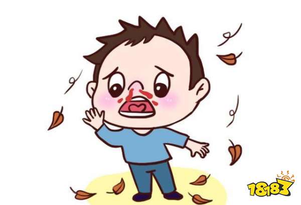 玩一次跳跳乐和用手捏住鼻翼流鼻血时 如何做以达到止血的目的?