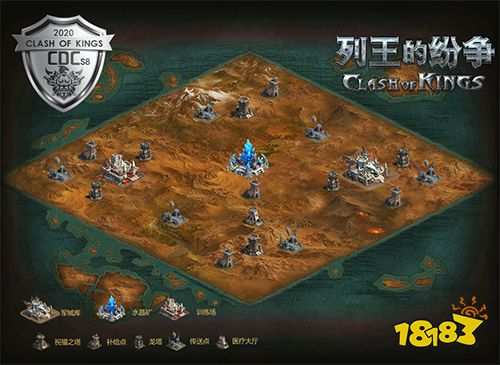 《CoK》S8巨龙战役全新大地图介绍
