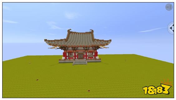迷你世界古风小庙教程 古风建筑教程