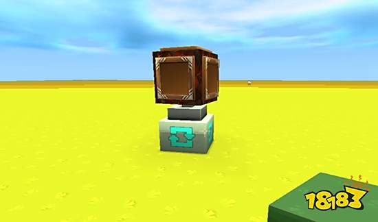 迷你世界防熊孩子隐藏箱子 转轴方块版保险箱