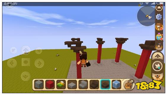 迷你世界古风小庙教程 古风建筑教程