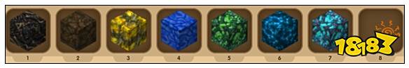 迷你世界矿石分布图 矿石大全