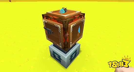 迷你世界防熊孩子隐藏箱子 转轴方块版保险箱