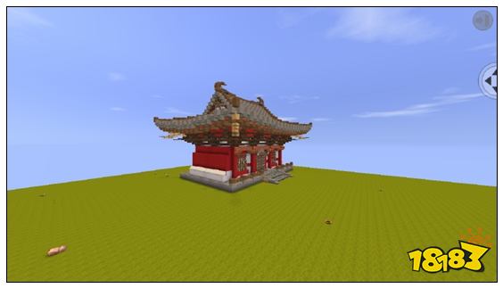 迷你世界古风小庙教程 古风建筑教程