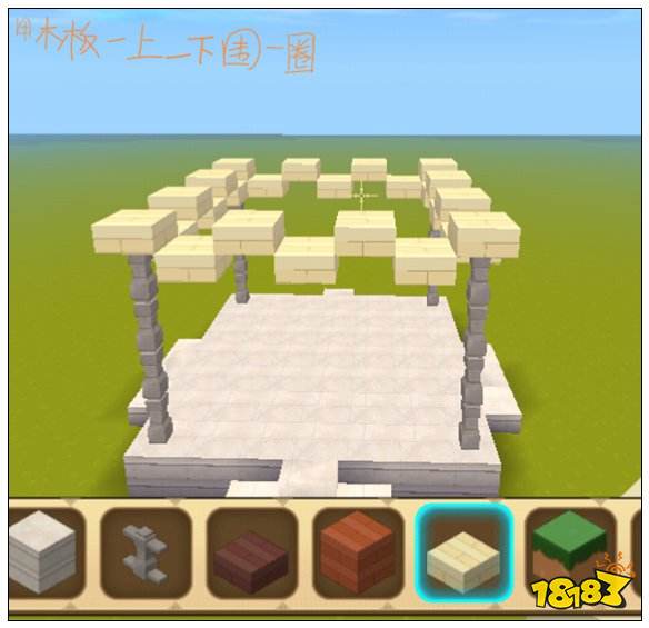 迷你世界古风凉亭教程 入门古风建筑怎么做