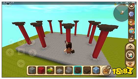 迷你世界古风小庙教程 古风建筑教程