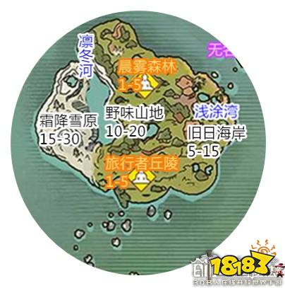 创造与魔法地图资源解析 地图全攻略