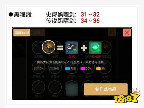 创造与魔法武器制作＆附魔攻略