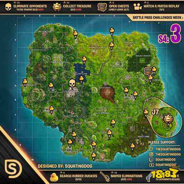 堡垒之夜手游勇者令状第3周任务详解 第4赛季第3周任务解析