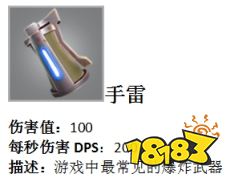 堡垒之夜手游投掷武器全解析 投掷道具教学