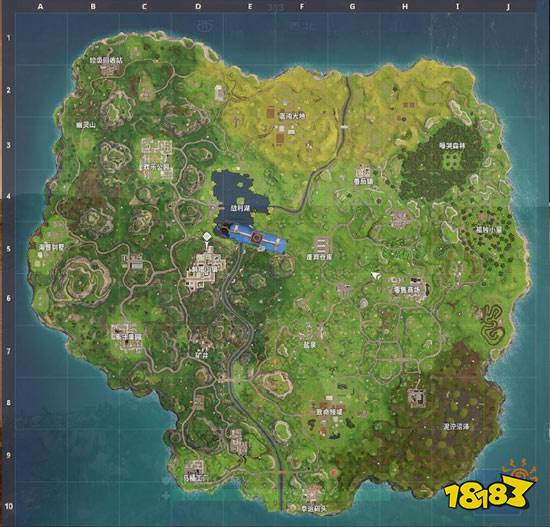 堡垒之夜手游 四大最佳跳伞点推荐