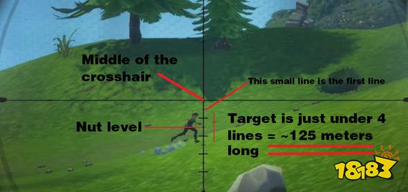 堡垒之夜手游狙击步枪测距讲解 教你如何一枪打倒敌人