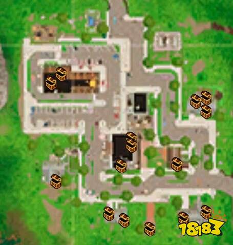 堡垒之夜手游新地图全资源点解析 第4赛季地图介绍