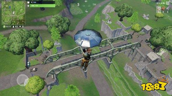 堡垒之夜手游 孤独小屋宝箱打野攻略