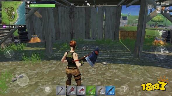 堡垒之夜手游 孤独小屋宝箱打野攻略