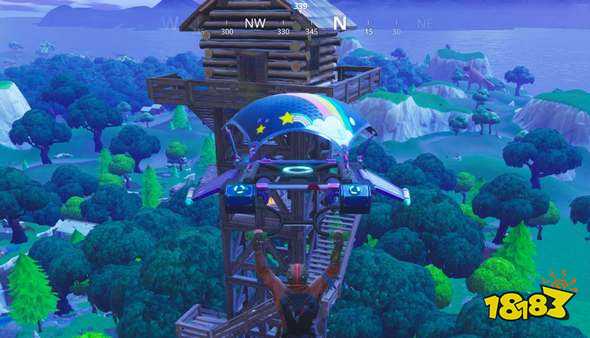 堡垒之夜手游 孤独小屋宝箱打野攻略