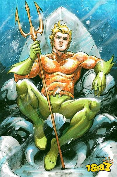 dc《海王》重启版漫画:性感海王现身荒岛玩失忆