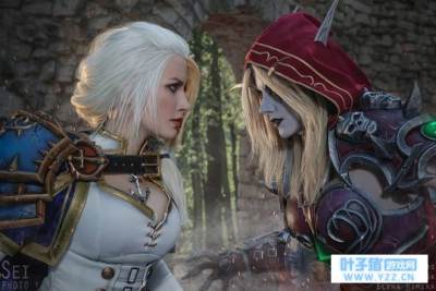 谁是看板娘 俄罗斯美女演绎争霸艾泽拉斯