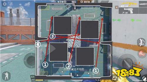 穿越火线枪战王者死亡十字hd攻略死亡十字hd点位攻略多图