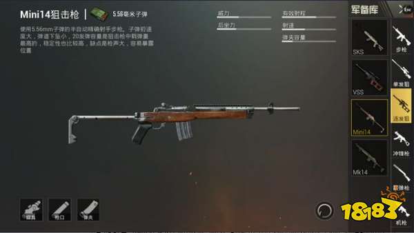 和平精英吃鸡武器盘点