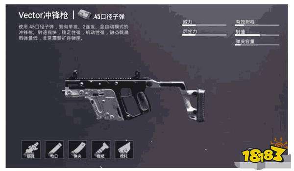 和平精英Vector全面解析