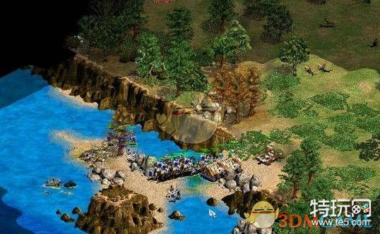 帝国时代2 高清版 黄金国战役最后一关 特玩网