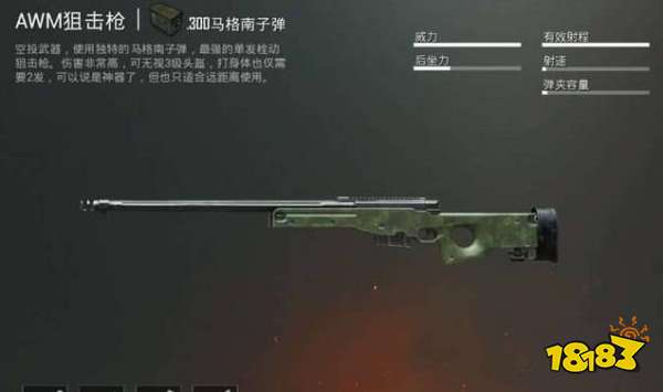 和平精英狙击枪