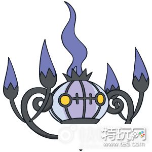 《口袋妖怪》水晶灯火灵图鉴属性效果攻略