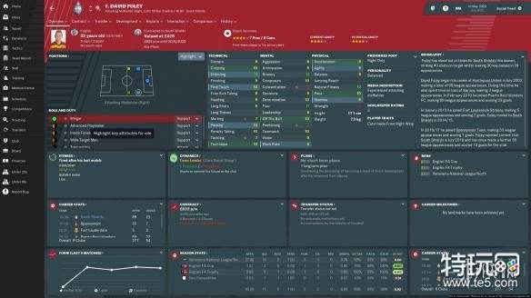 《足球经理2019》妖人大全 妖人球员属性介绍