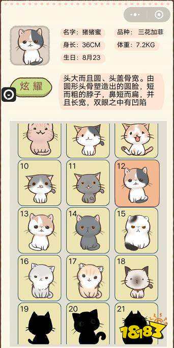 猫的品种 我要猫咪第11-15级猫咪品种|名字|属性介绍[多图] 热门网络游戏