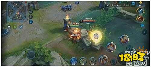 王者荣耀达摩大招隔着墙可以打出2段伤害吗 达