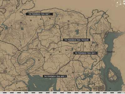 荒野大镖客2毒蛇之痕宝藏在哪 毒蛇之痕宝藏获取地点介绍