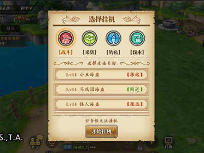 《航海王:燃烧意志》挂机系统解析