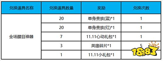 王者荣耀双十一活动