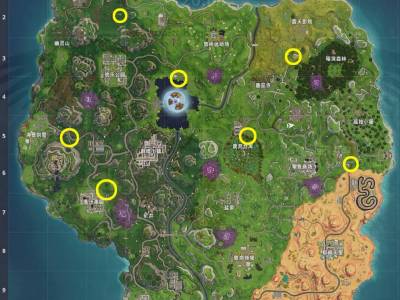 堡垒之夜火圈在哪 全火圈位置汇总介绍