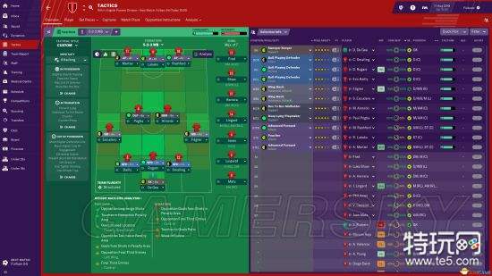 《足球经理2019》11月KANP最新343战术分享