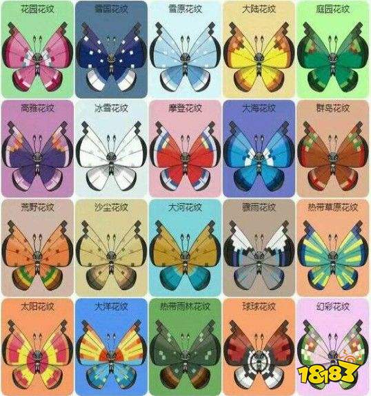 口袋妖怪究极绿宝石ii96彩粉蝶怎么得全彩粉蝶形态获得攻略多图