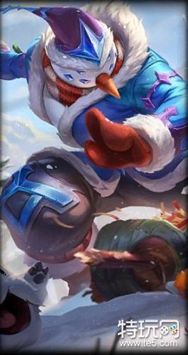 lol2018冰雪节皮肤原画:冰雪节剑圣/蒙多/图奇/索拉卡/妮蔻