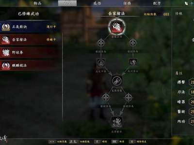 河洛群侠传高攻暗器流玩法介绍 暗器流天赋感悟点法推荐