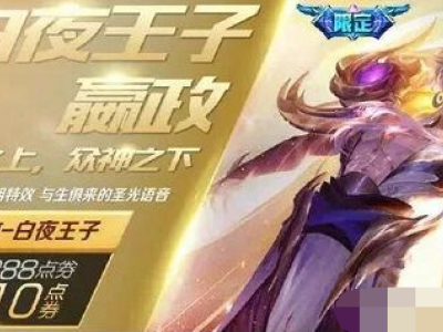 王者荣耀嬴政白夜王子限定皮肤介绍