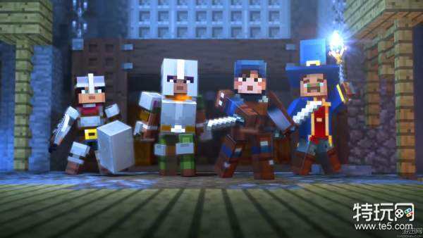 《我的世界:地下城》明年推出PC版 动作冒险4人合作