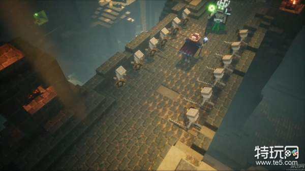 《我的世界:地下城》明年推出PC版 动作冒险4人合作