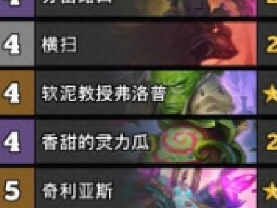 炉石传说新版驴鸽香瓜墙德详情一览