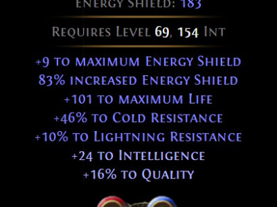 《流放之路》3.5新头盔曝光 50品质护盾头